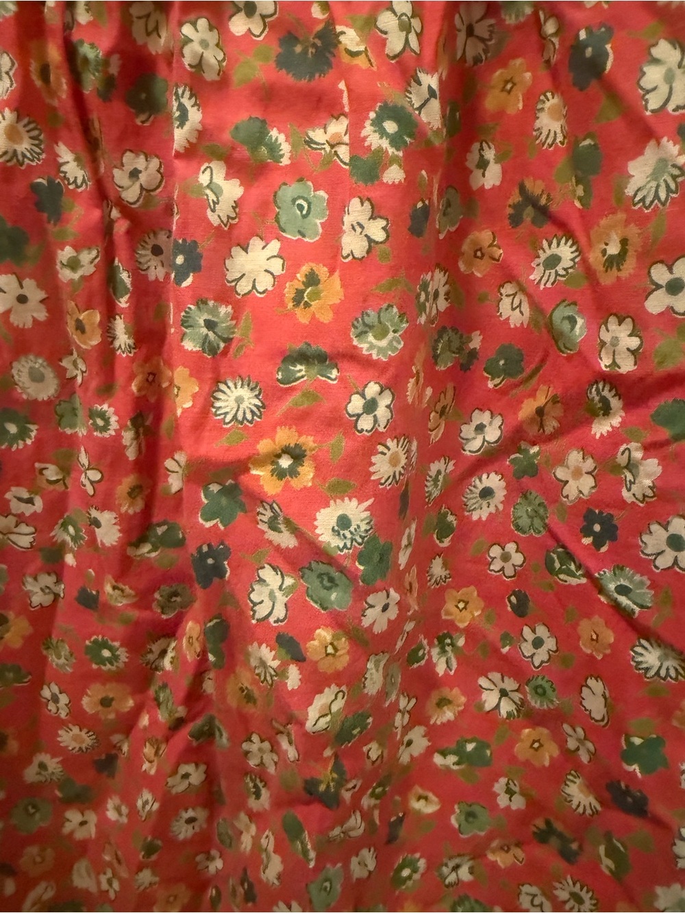 Doen Patricia Rust Floral Mini Dress - Picture 5 of 6